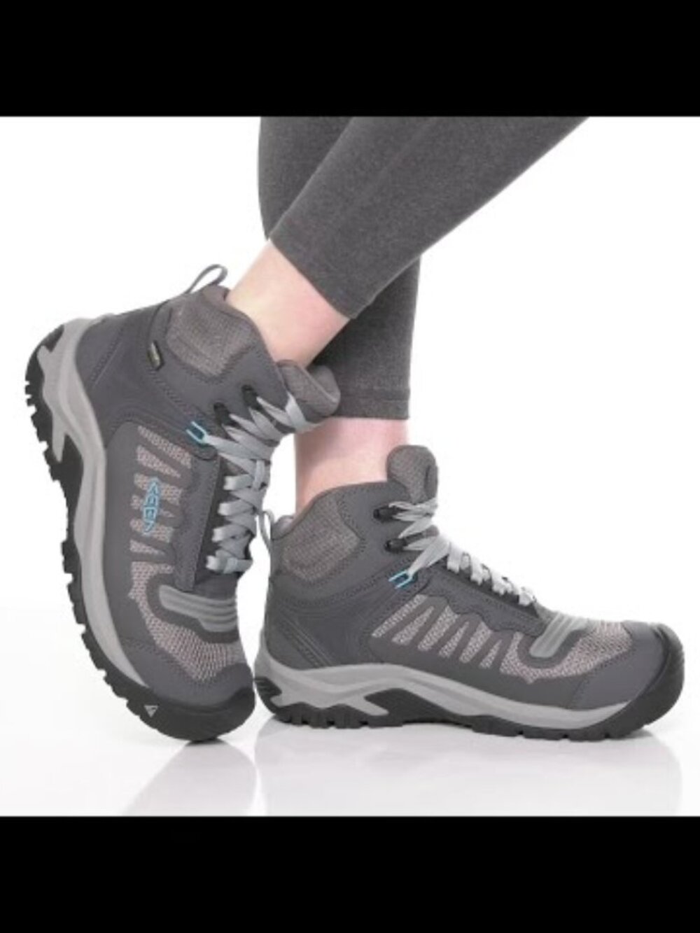Women's Keen 6" Reno Mid Waterproof Shoes - Carbon Toe Size 11M